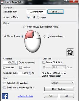 SpeedAutoClicker